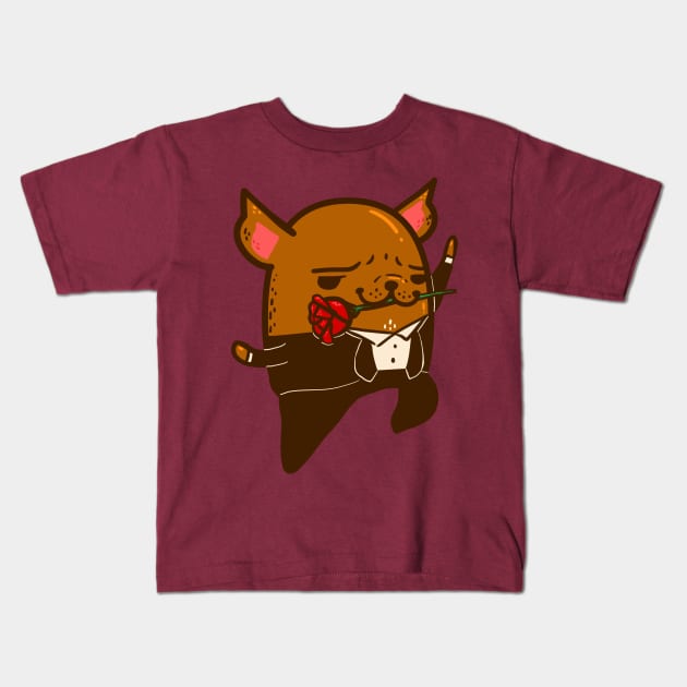 Tango Bub Kids T-Shirt by Fluffymafi